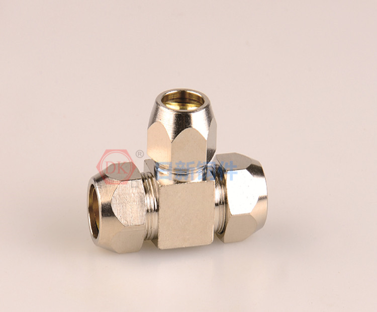 铜卡套式管接头 铜卡套式管接头